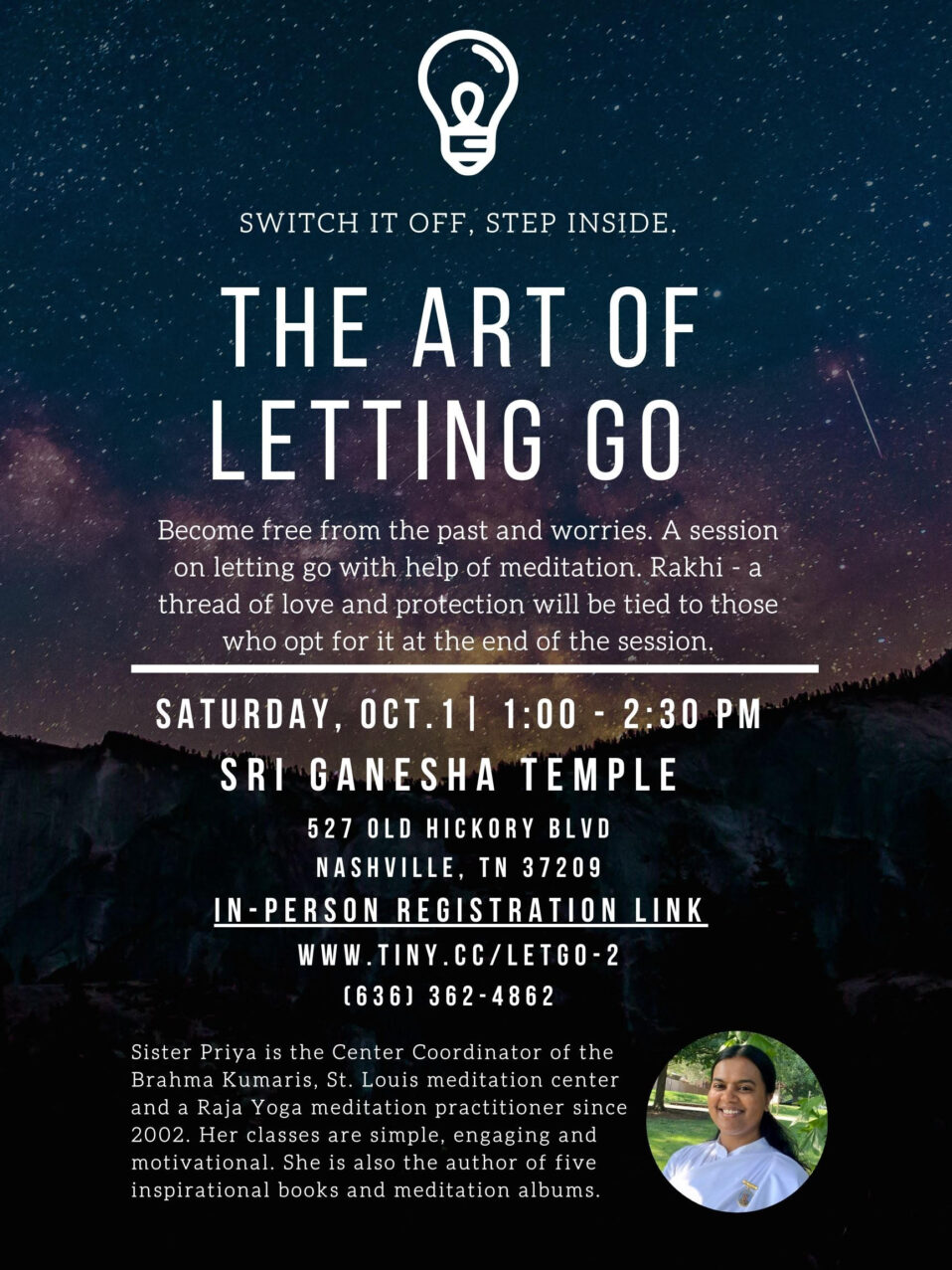 Sri Ganesha Temple Nashville Tn The Art Of Letting Go Info Session